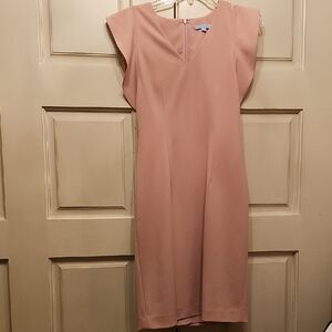 ANTONIO MELANI Blush Midi Dress